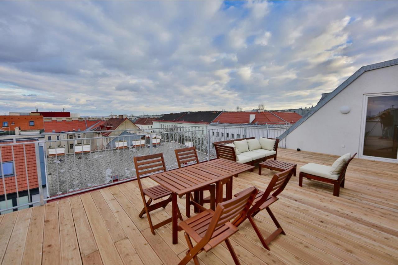 Апартаменты Sunny Penthouse L Dg5'12 Вена Экстерьер фото